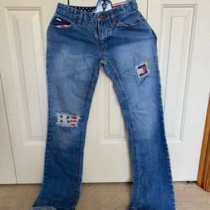 Low rise Tommy highflier jeans